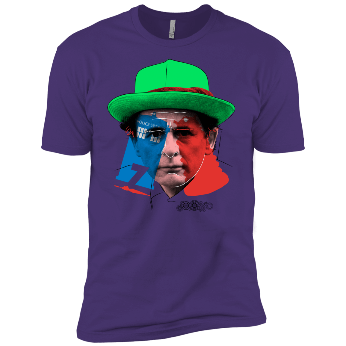 T-Shirts Purple Rush/ / X-Small Doctor Warwhol 7 Men's Premium T-Shirt