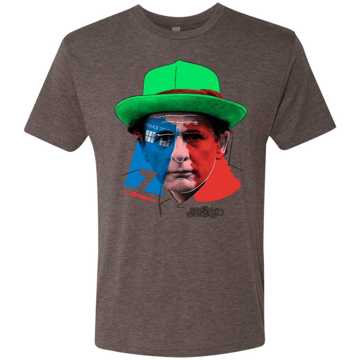 T-Shirts Macchiato / S Doctor Warwhol 7 Men's Triblend T-Shirt