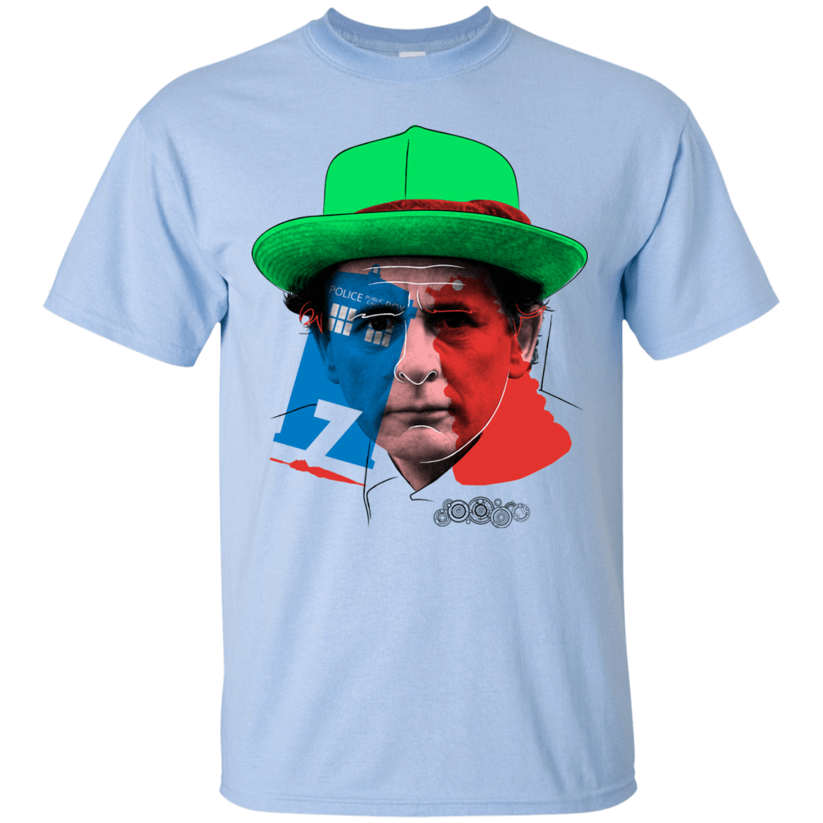 T-Shirts Light Blue / S Doctor Warwhol 7 T-Shirt