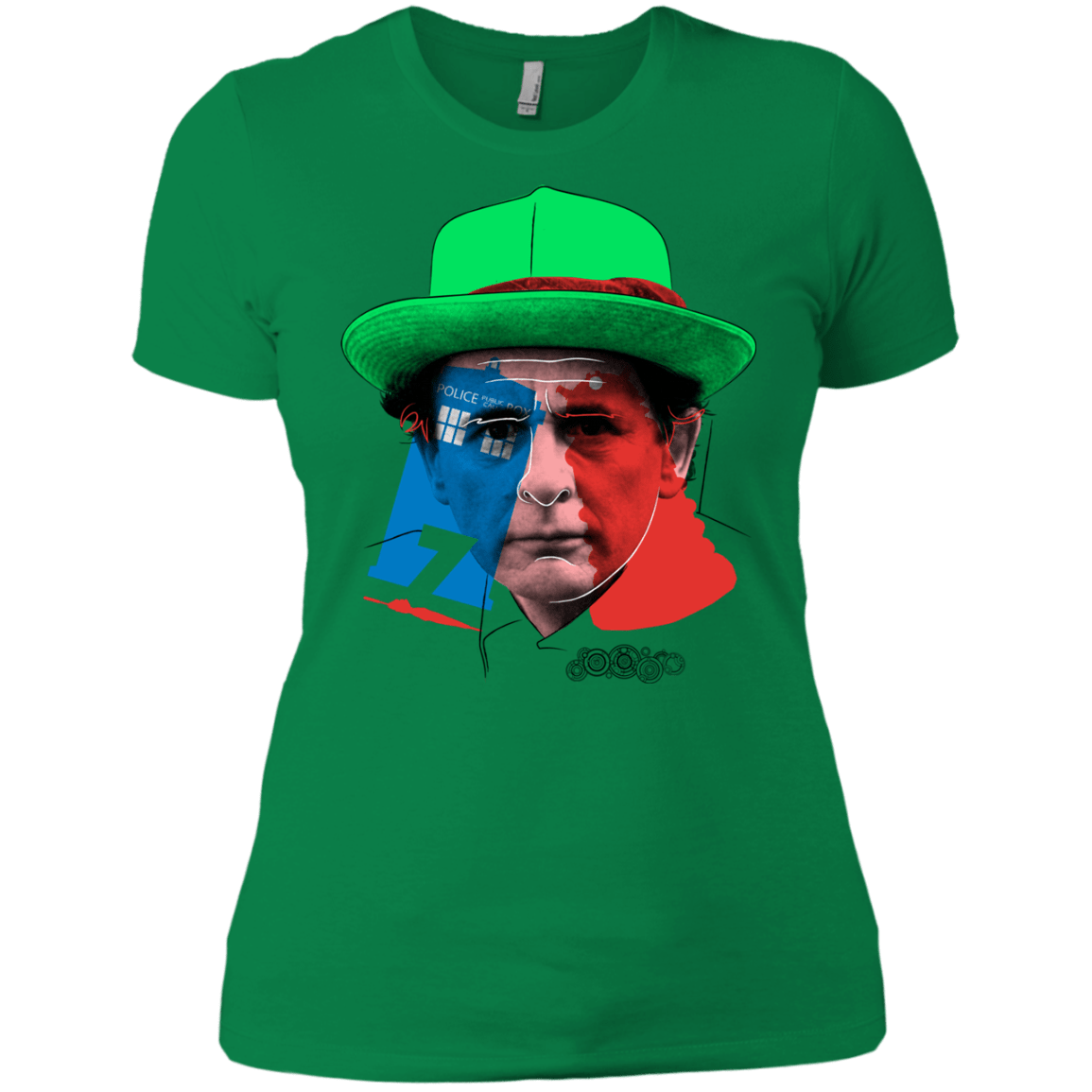T-Shirts Kelly Green / X-Small Doctor Warwhol 7 Women's Premium T-Shirt