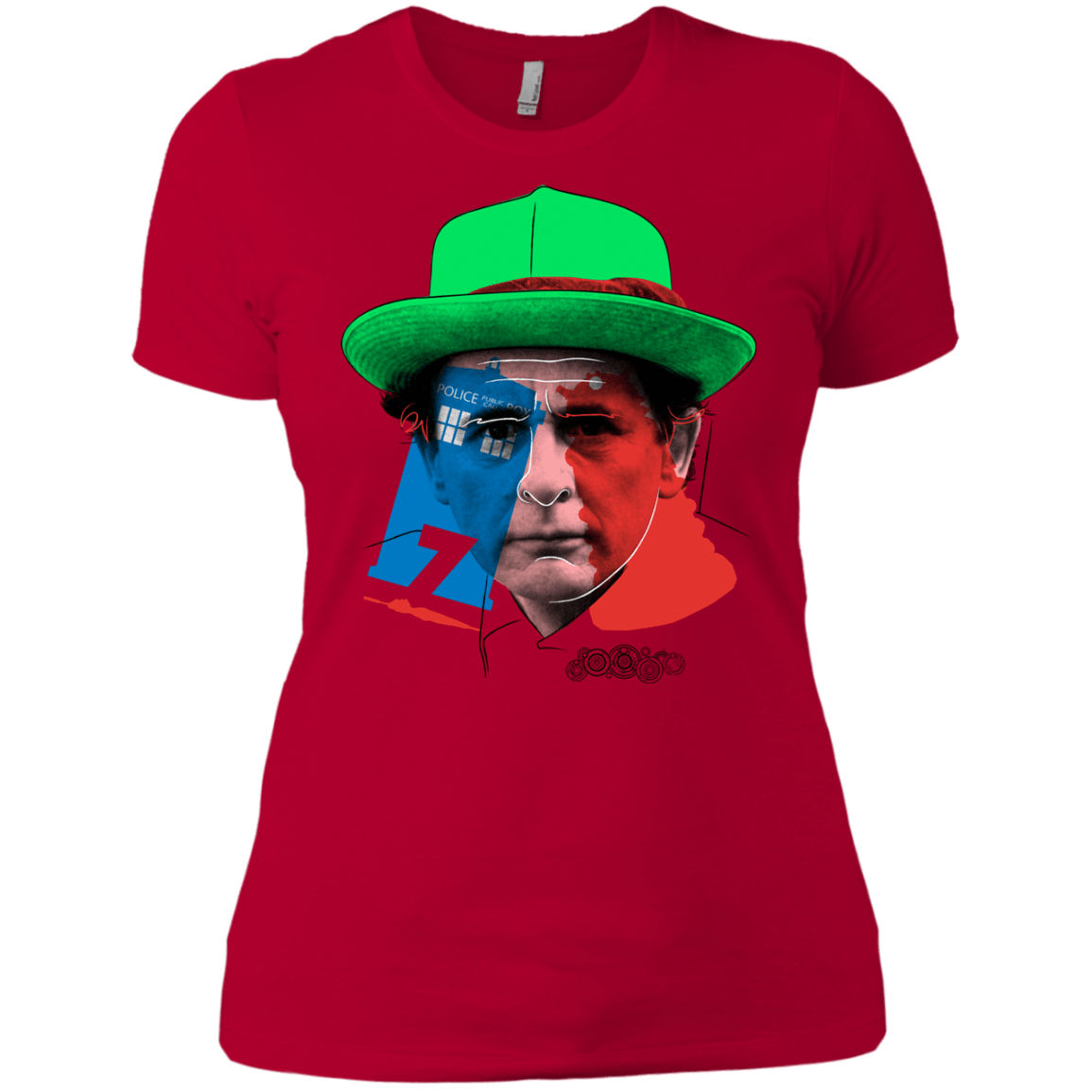 T-Shirts Red / X-Small Doctor Warwhol 7 Women's Premium T-Shirt