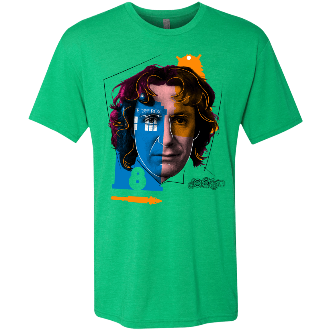 T-Shirts Envy / S Doctor Warwhol 8 Men's Triblend T-Shirt