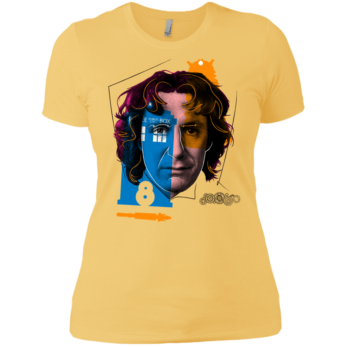 T-Shirts Banana Cream/ / X-Small Doctor Warwhol 8 Women's Premium T-Shirt