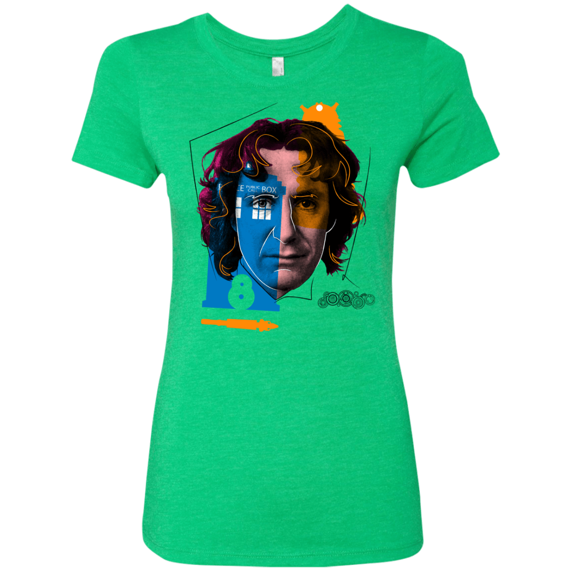 T-Shirts Envy / S Doctor Warwhol 8 Women's Triblend T-Shirt