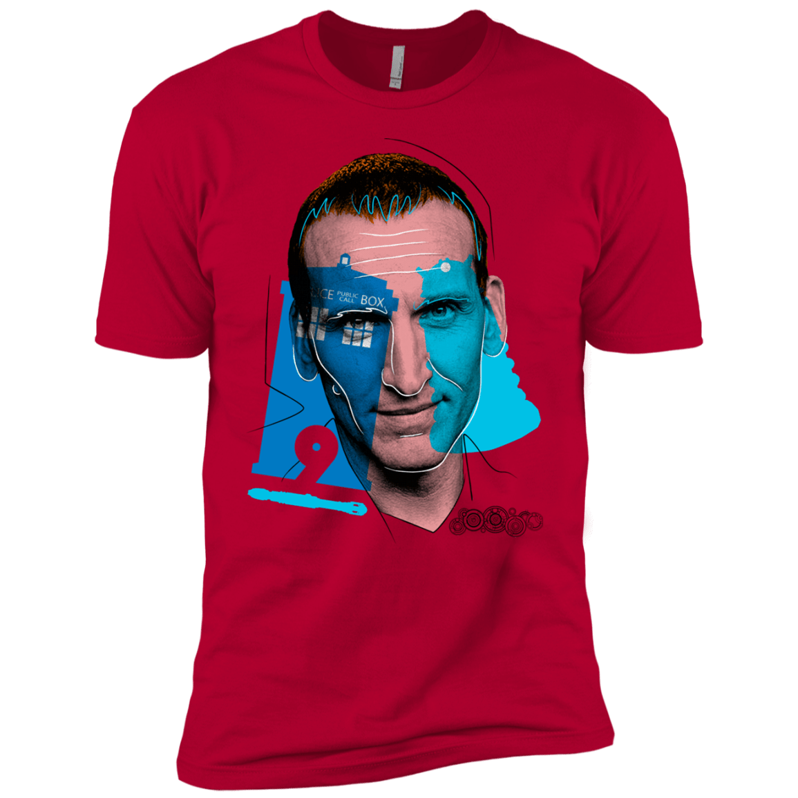 T-Shirts Red / YXS Doctor Warwhol 9 Boys Premium T-Shirt