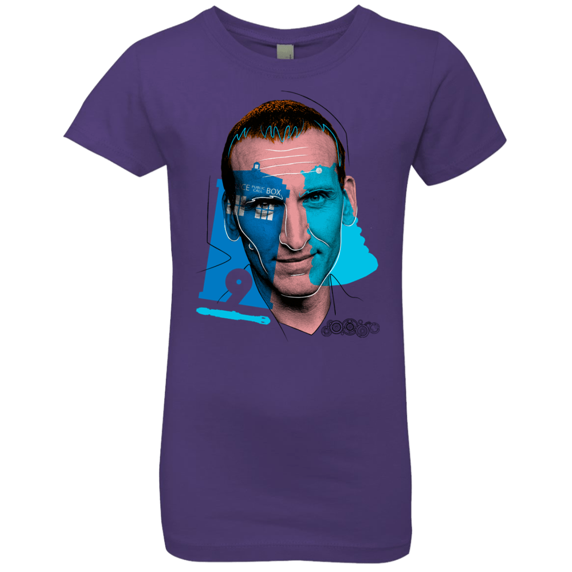 T-Shirts Purple Rush / YXS Doctor Warwhol 9 Girls Premium T-Shirt