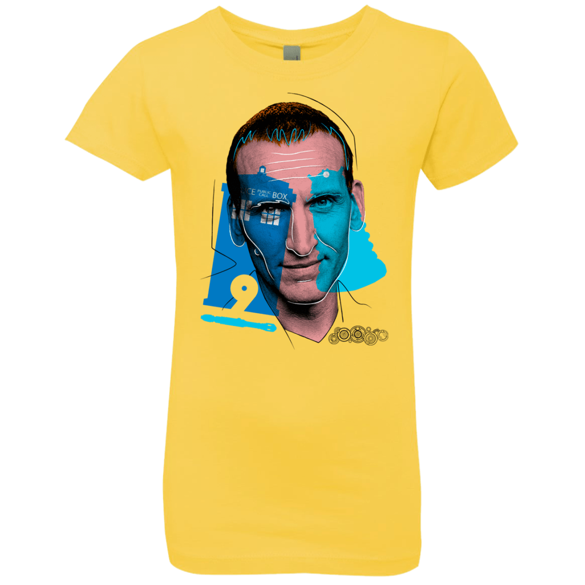 T-Shirts Vibrant Yellow / YXS Doctor Warwhol 9 Girls Premium T-Shirt