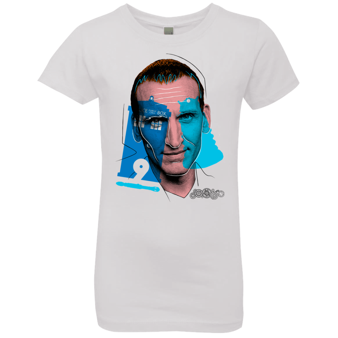 T-Shirts White / YXS Doctor Warwhol 9 Girls Premium T-Shirt