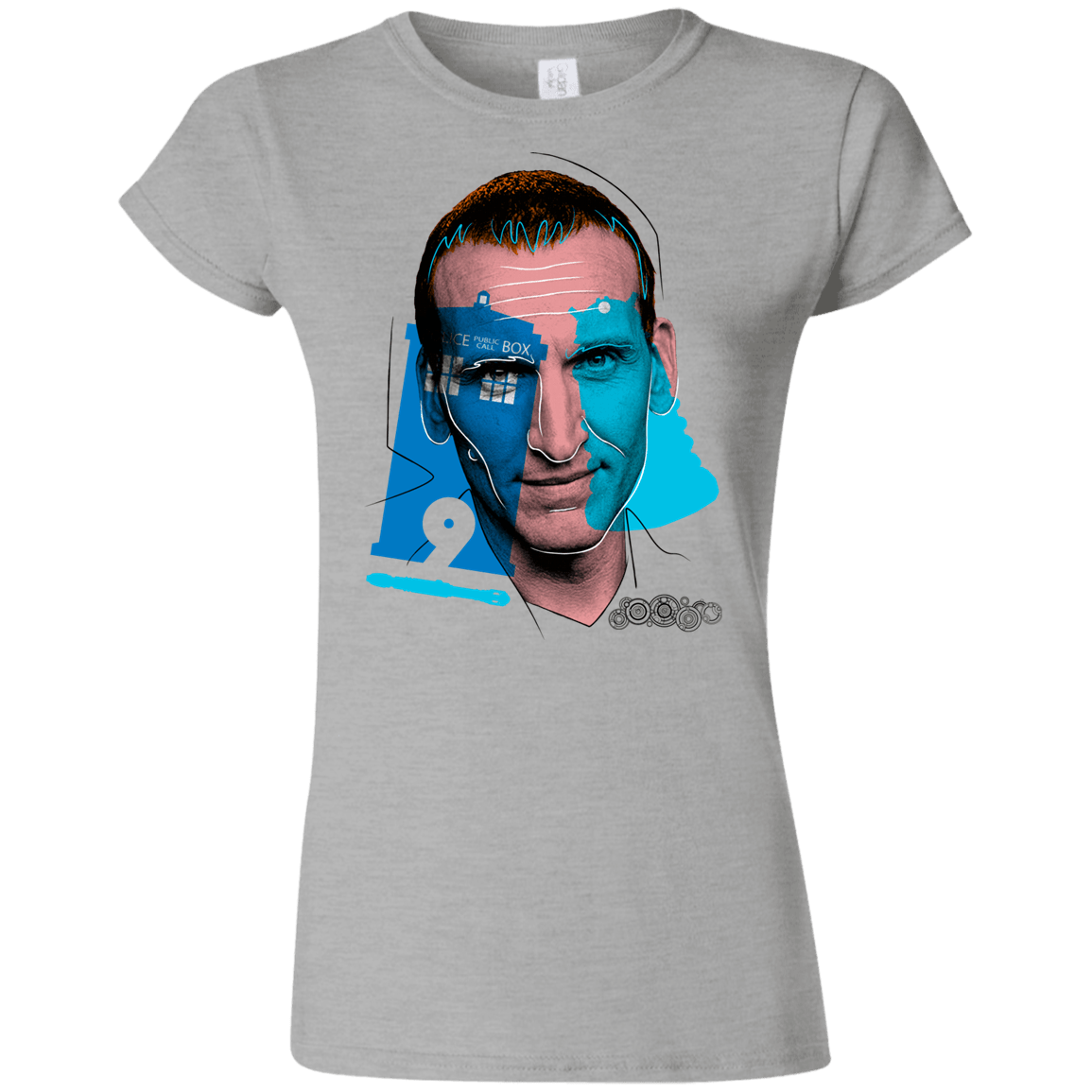 T-Shirts Sport Grey / S Doctor Warwhol 9 Junior Slimmer-Fit T-Shirt