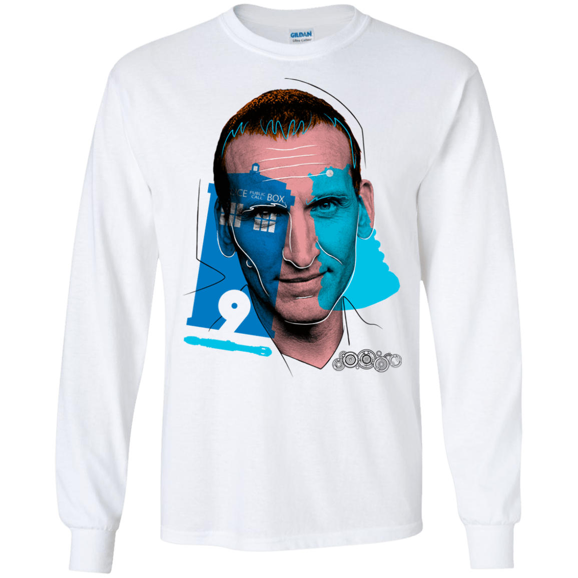 T-Shirts White / S Doctor Warwhol 9 Men's Long Sleeve T-Shirt