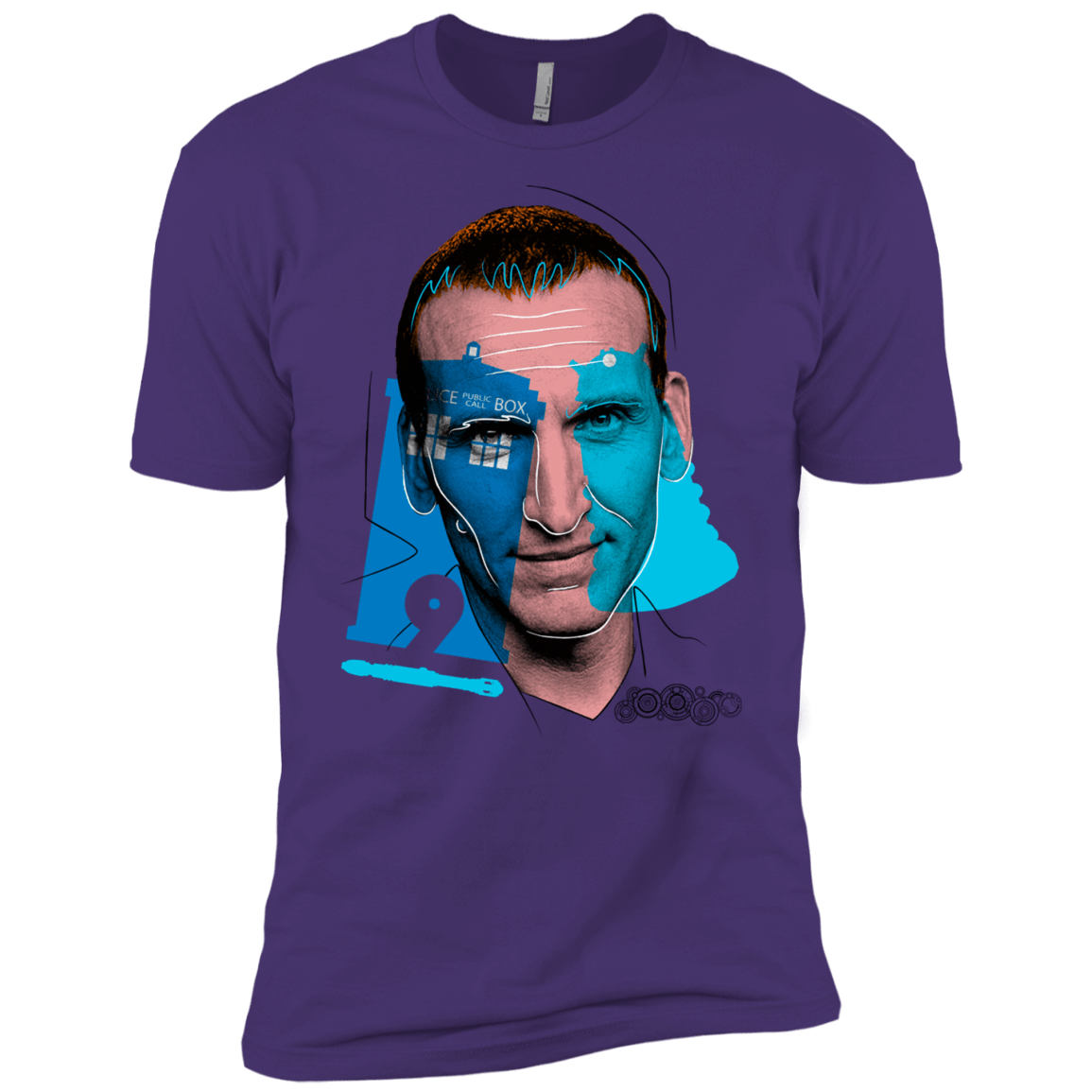 T-Shirts Purple Rush/ / X-Small Doctor Warwhol 9 Men's Premium T-Shirt