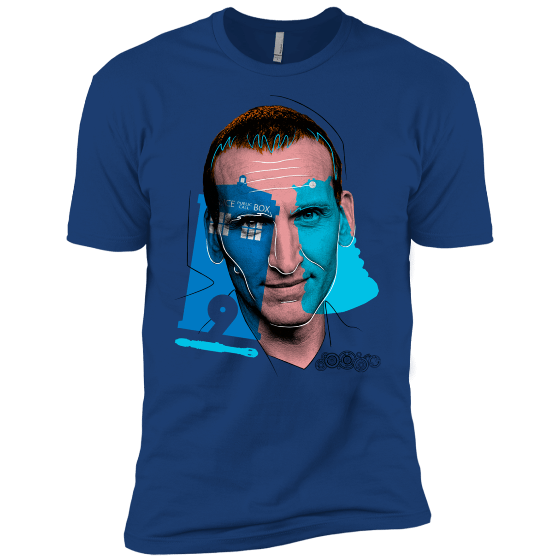 T-Shirts Royal / X-Small Doctor Warwhol 9 Men's Premium T-Shirt