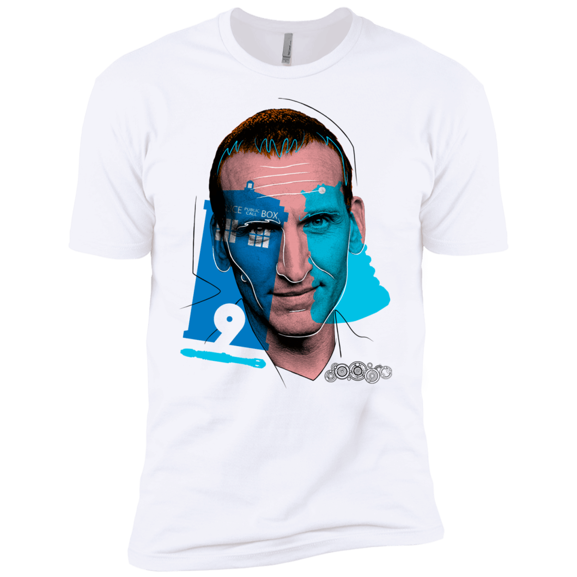 T-Shirts White / X-Small Doctor Warwhol 9 Men's Premium T-Shirt