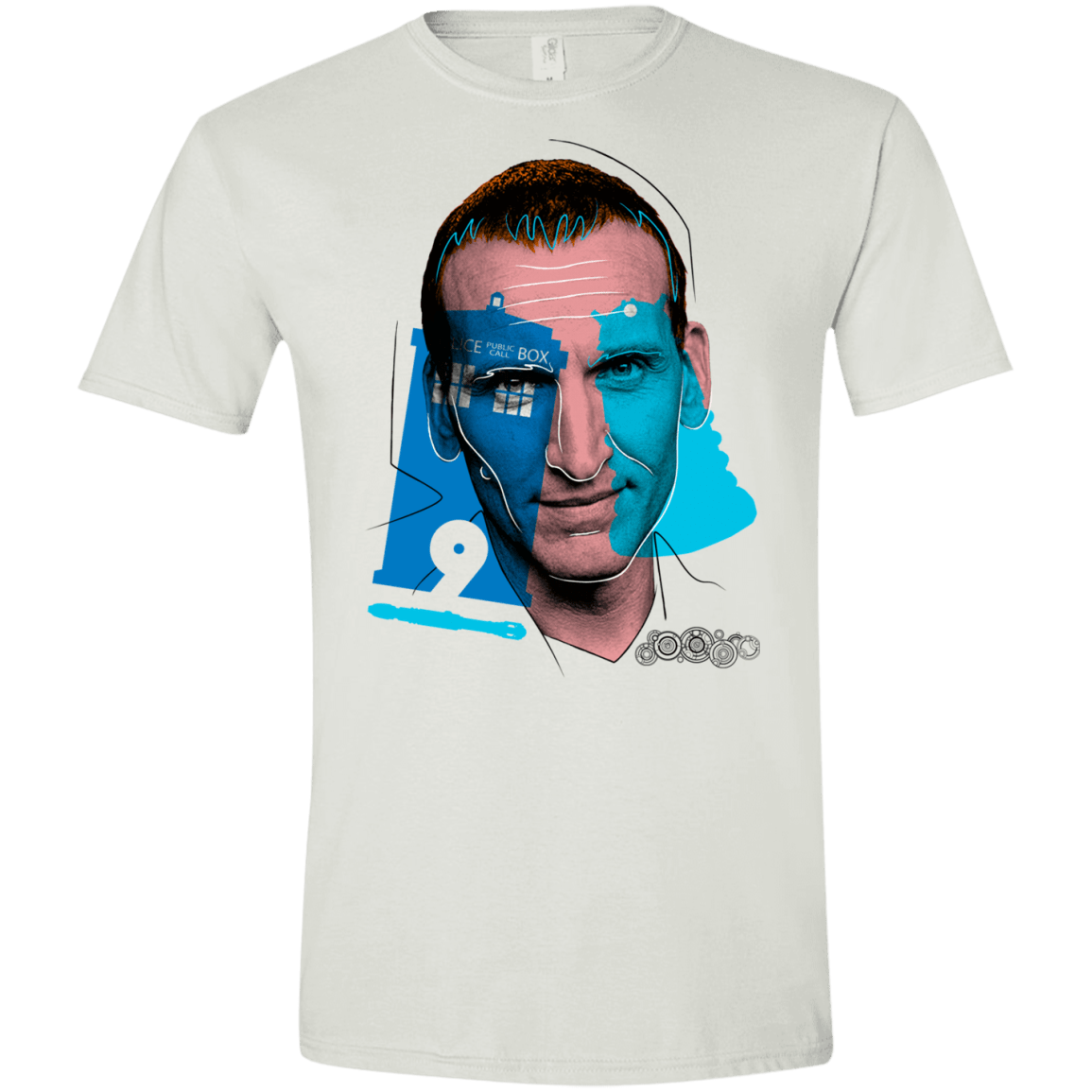 T-Shirts White / X-Small Doctor Warwhol 9 Men's Semi-Fitted Softstyle