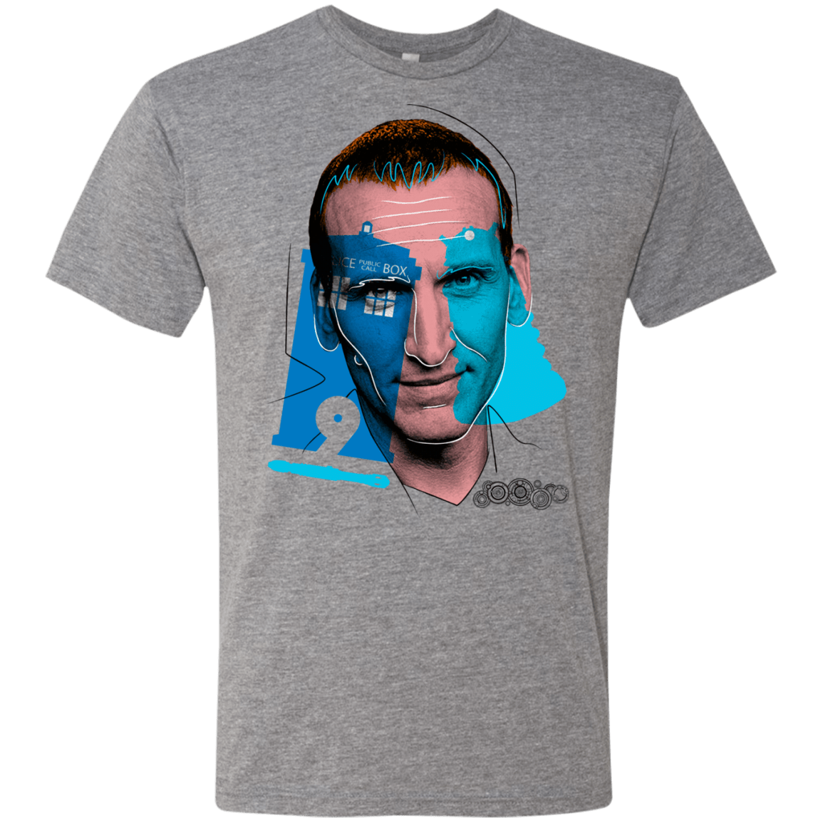 T-Shirts Premium Heather / S Doctor Warwhol 9 Men's Triblend T-Shirt