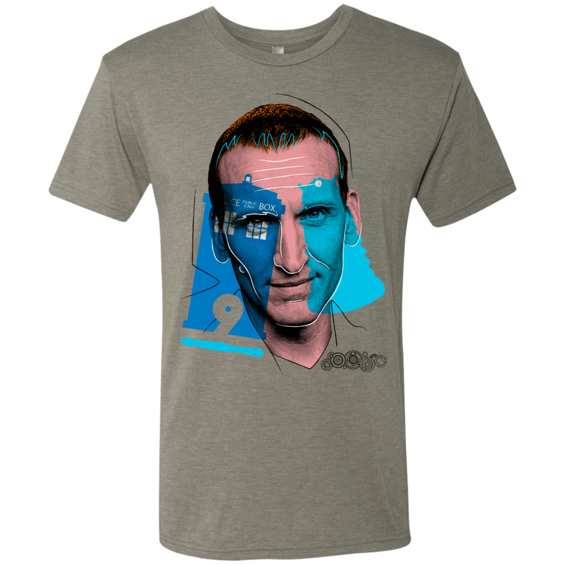 T-Shirts Venetian Grey / S Doctor Warwhol 9 Men's Triblend T-Shirt