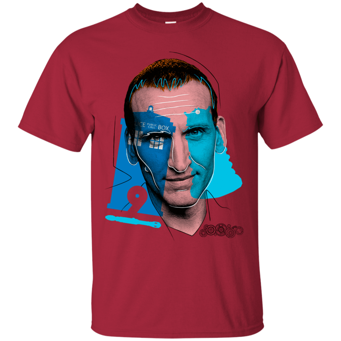 T-Shirts Cardinal / S Doctor Warwhol 9 T-Shirt