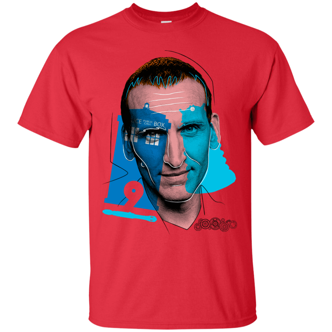 T-Shirts Red / S Doctor Warwhol 9 T-Shirt