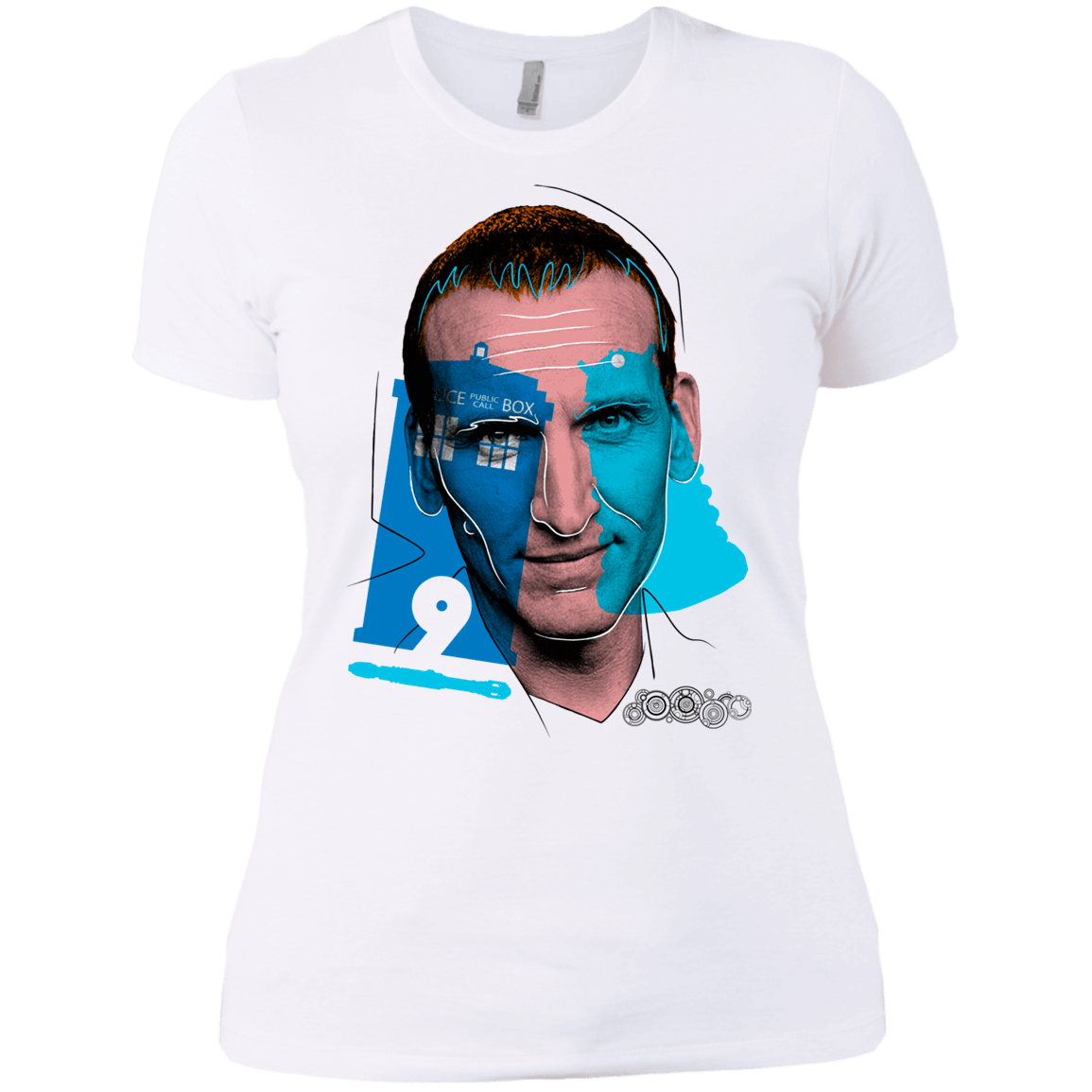 T-Shirts White / X-Small Doctor Warwhol 9 Women's Premium T-Shirt