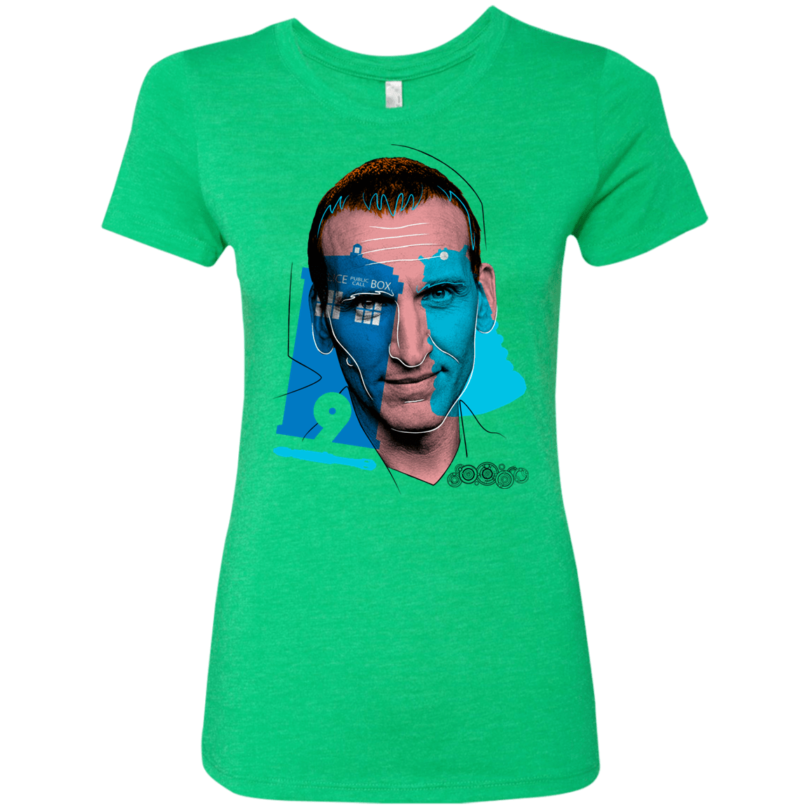 T-Shirts Envy / S Doctor Warwhol 9 Women's Triblend T-Shirt