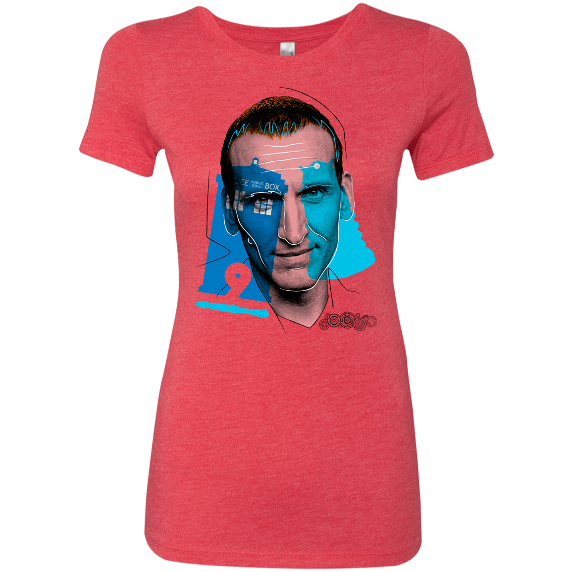 T-Shirts Vintage Red / S Doctor Warwhol 9 Women's Triblend T-Shirt