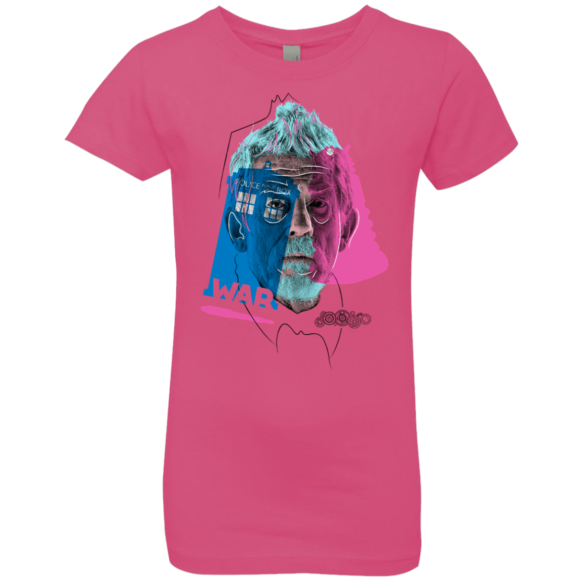 T-Shirts Hot Pink / YXS Doctor Warwhol War Girls Premium T-Shirt
