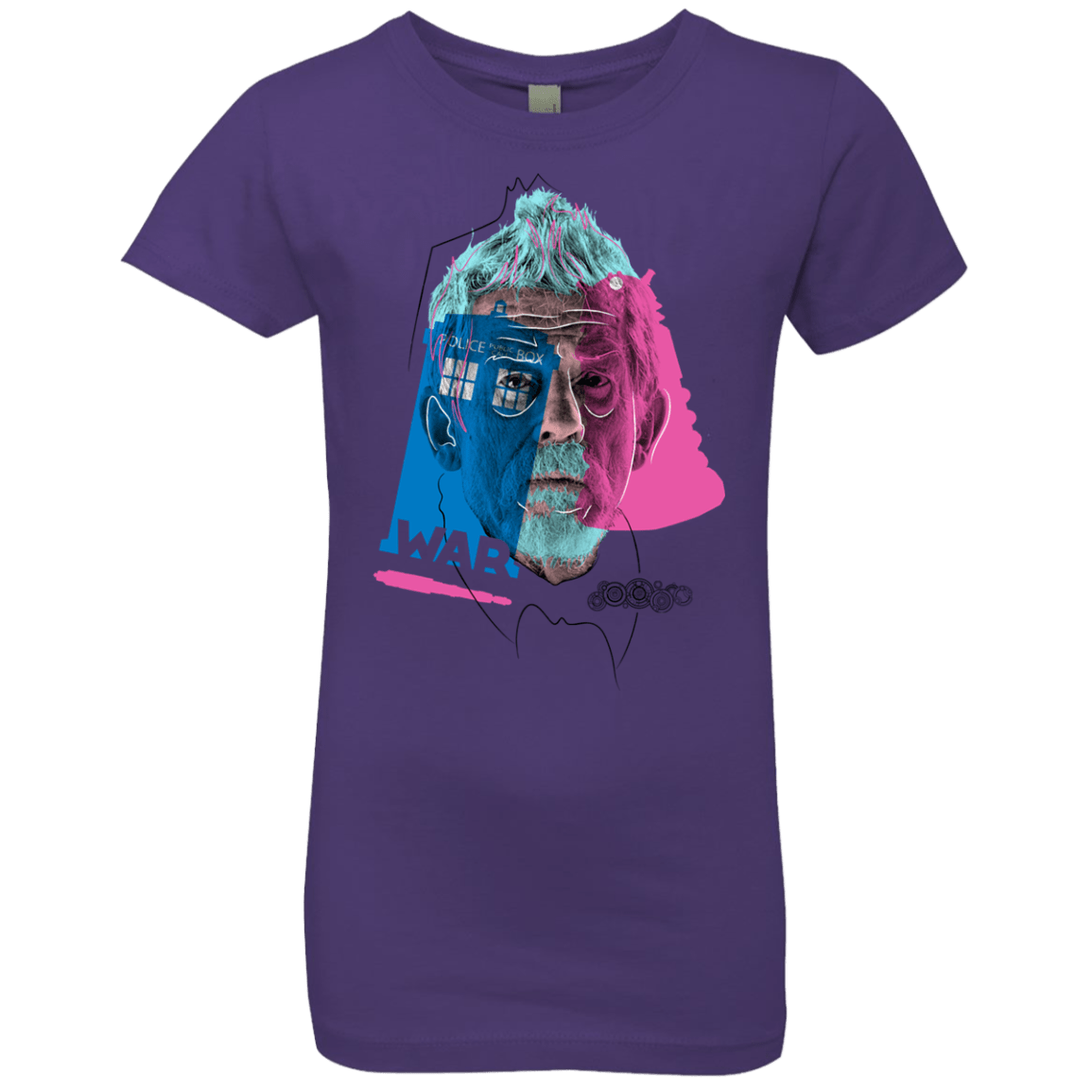 T-Shirts Purple Rush / YXS Doctor Warwhol War Girls Premium T-Shirt