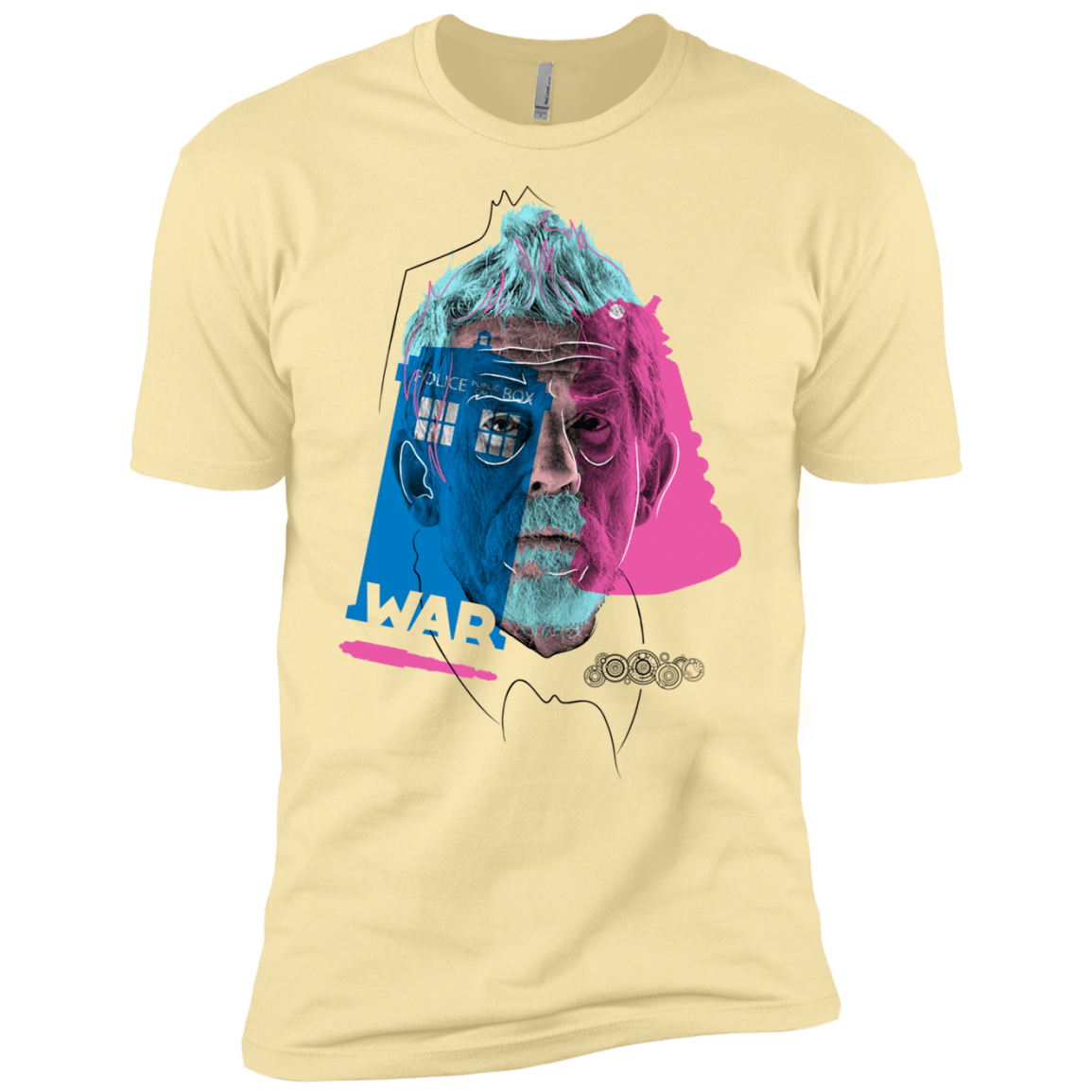 T-Shirts Banana Cream / X-Small Doctor Warwhol War Men's Premium T-Shirt