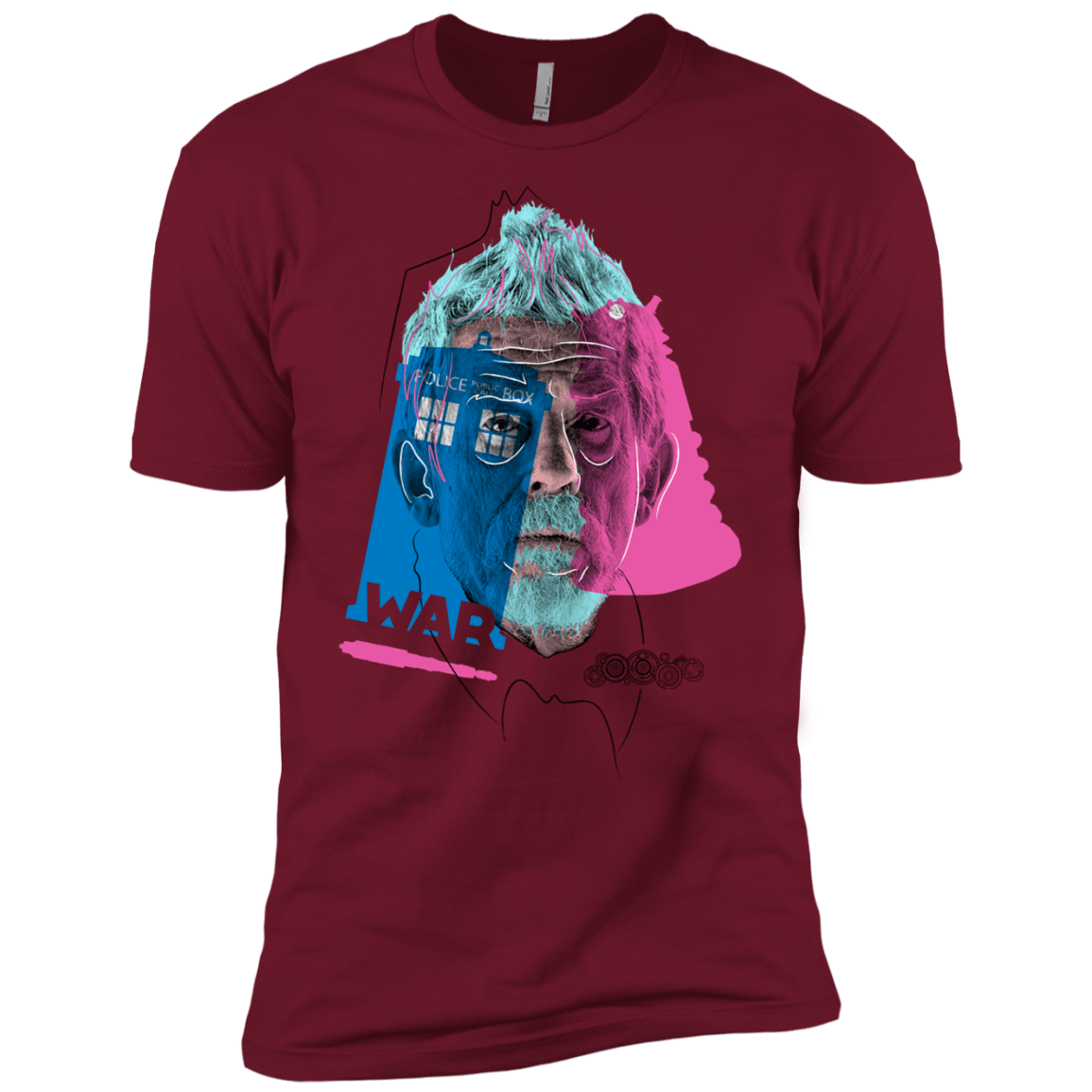 T-Shirts Cardinal / X-Small Doctor Warwhol War Men's Premium T-Shirt