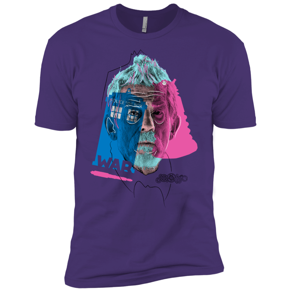 T-Shirts Purple Rush/ / X-Small Doctor Warwhol War Men's Premium T-Shirt