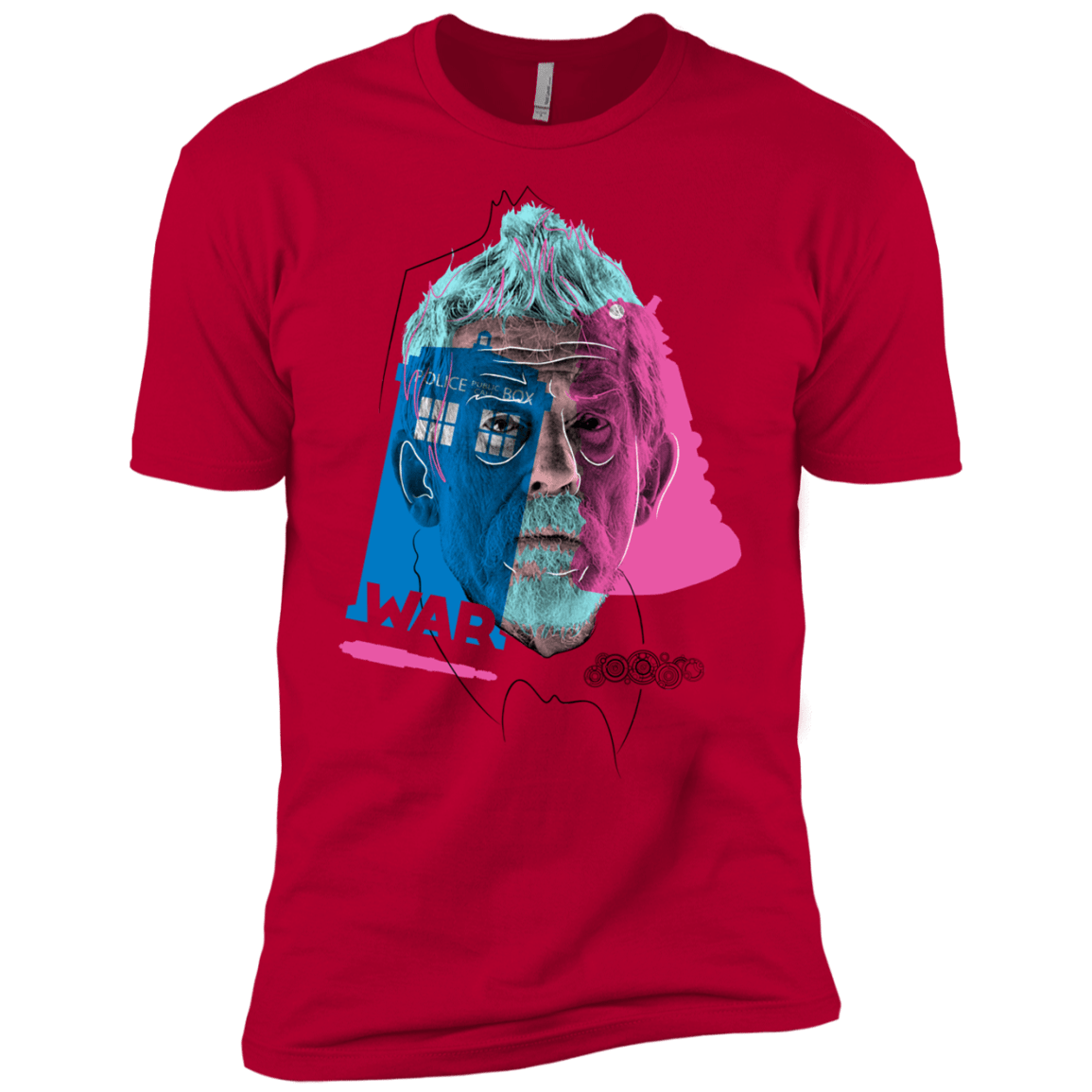 T-Shirts Red / X-Small Doctor Warwhol War Men's Premium T-Shirt