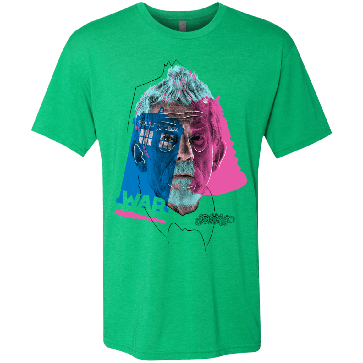 T-Shirts Envy / S Doctor Warwhol War Men's Triblend T-Shirt