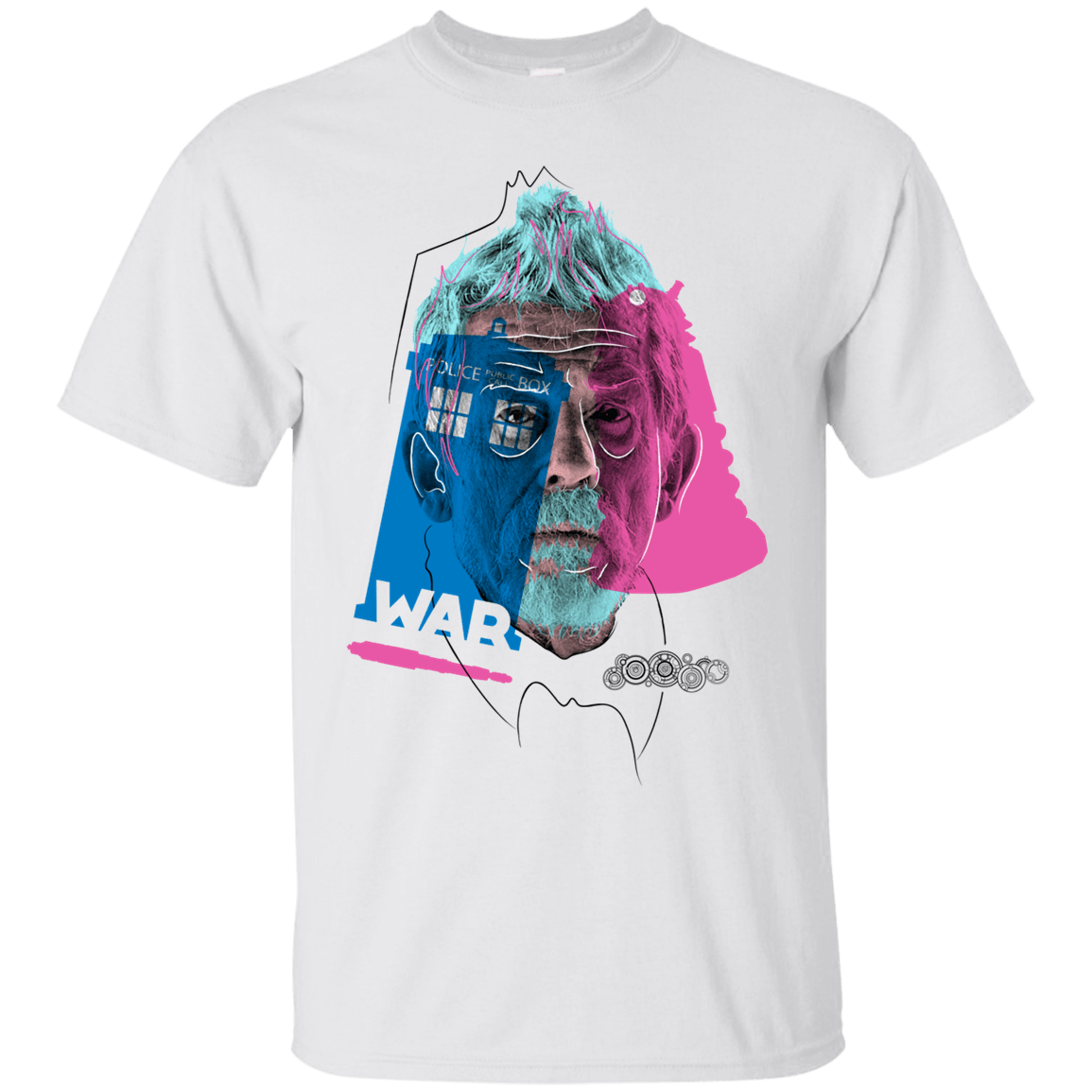 T-Shirts White / S Doctor Warwhol War T-Shirt