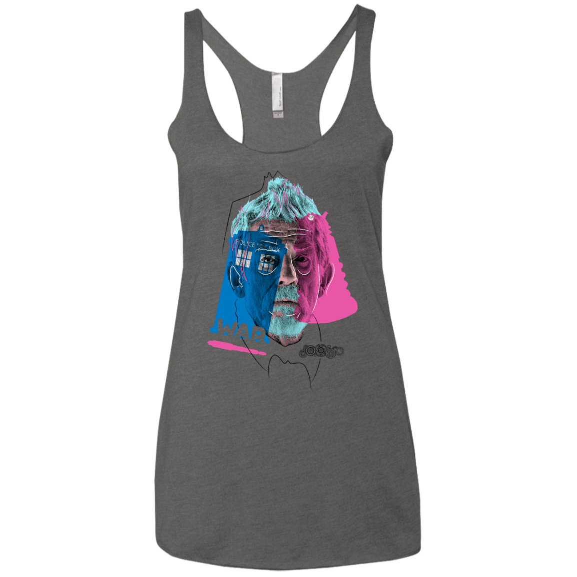 T-Shirts Premium Heather / X-Small Doctor Warwhol War Women's Triblend Racerback Tank