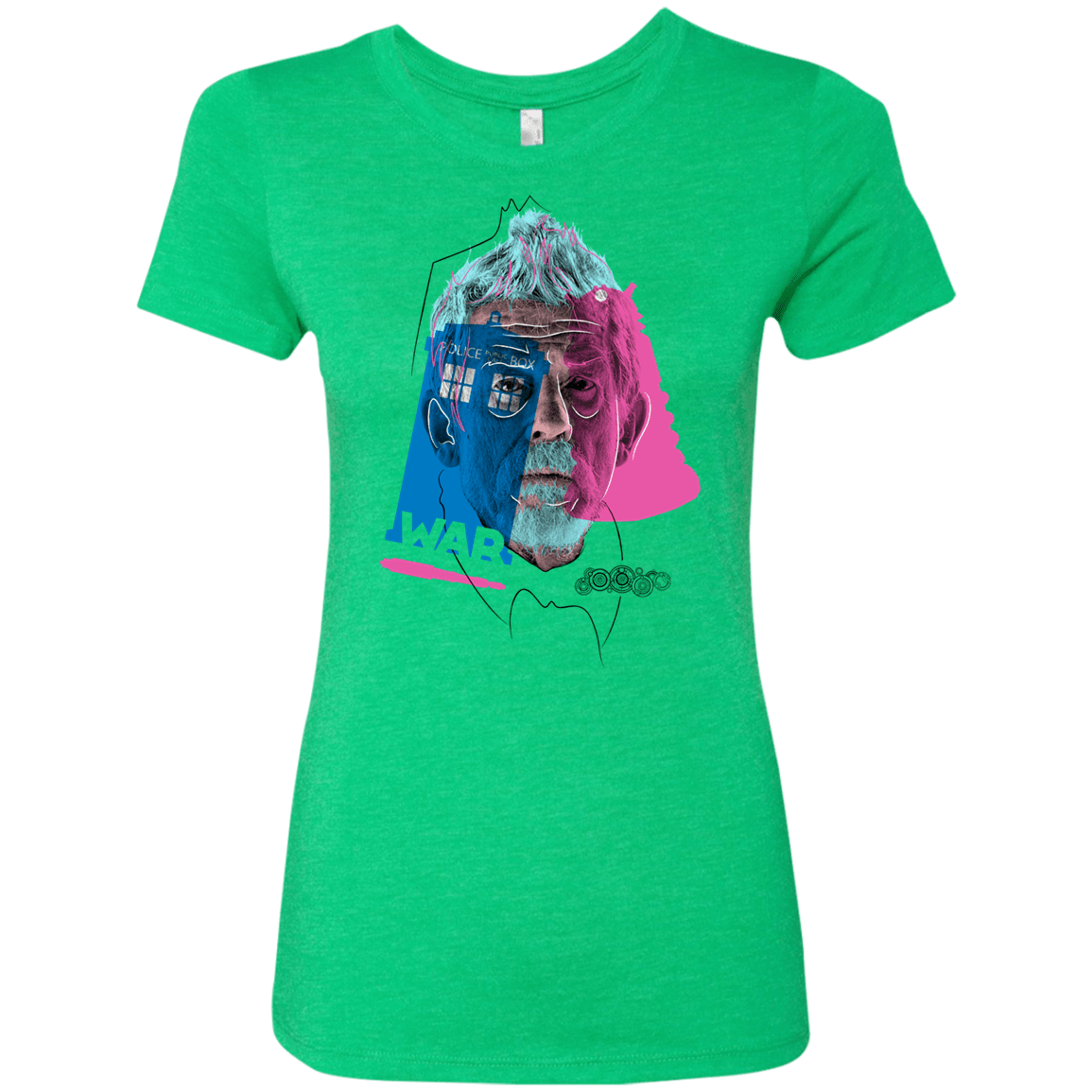 T-Shirts Envy / S Doctor Warwhol War Women's Triblend T-Shirt