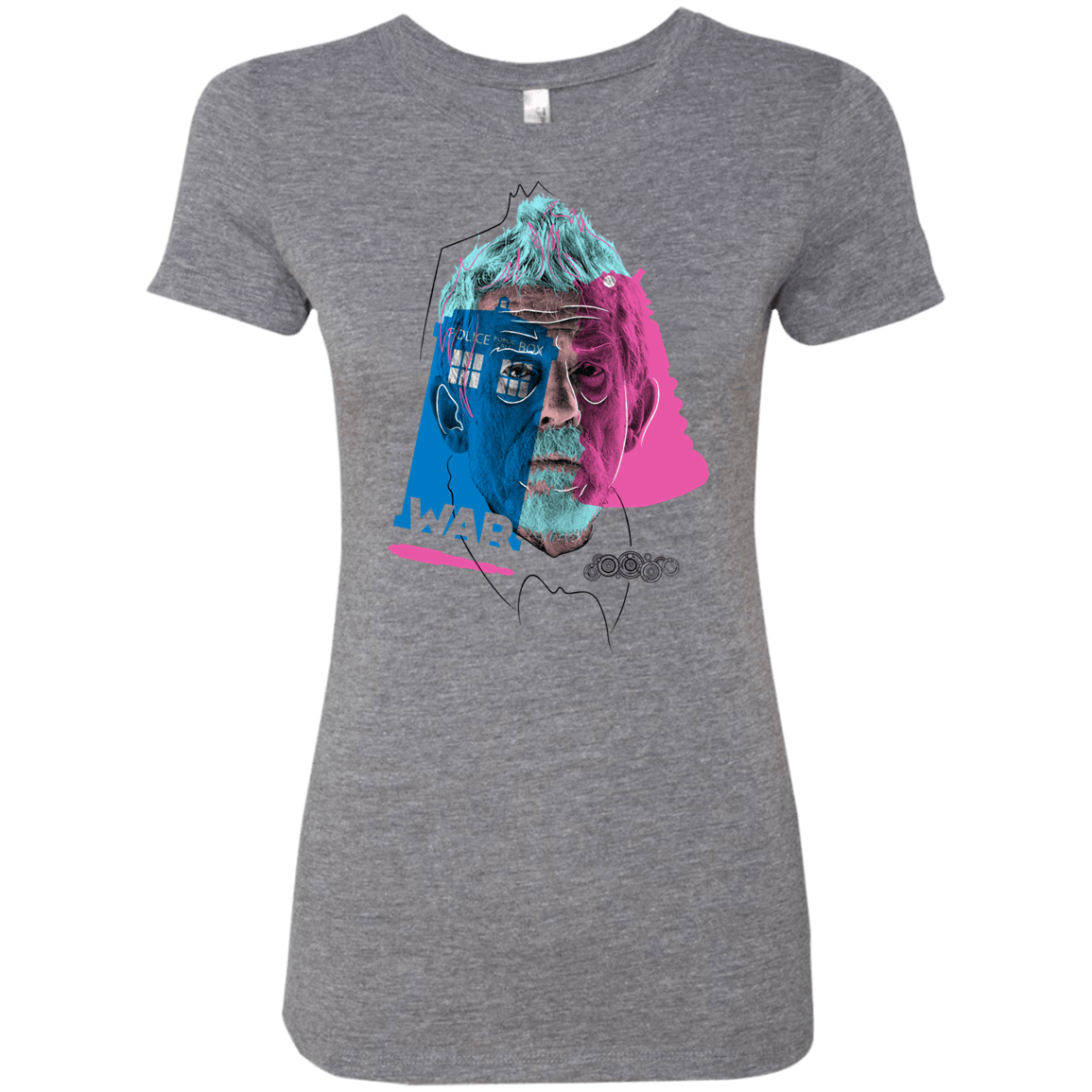 T-Shirts Premium Heather / S Doctor Warwhol War Women's Triblend T-Shirt