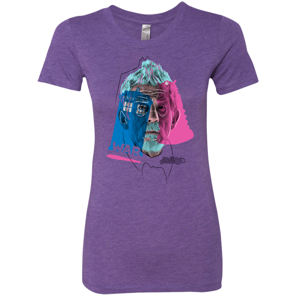 T-Shirts Purple Rush / S Doctor Warwhol War Women's Triblend T-Shirt