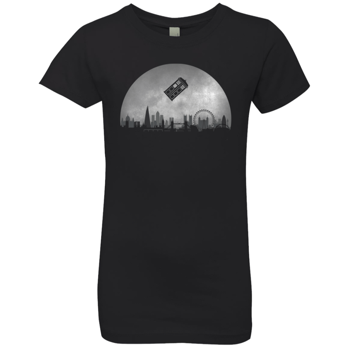 T-Shirts Black / YXS Doctor Who Tardis Pillow Girls Premium T-Shirt