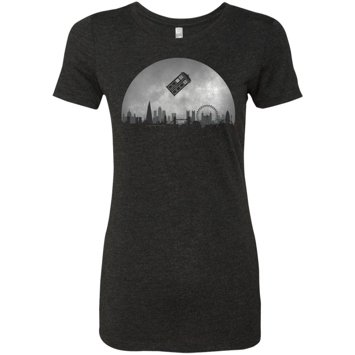 T-Shirts Vintage Black / S Doctor Who Tardis Pillow Women's Triblend T-Shirt
