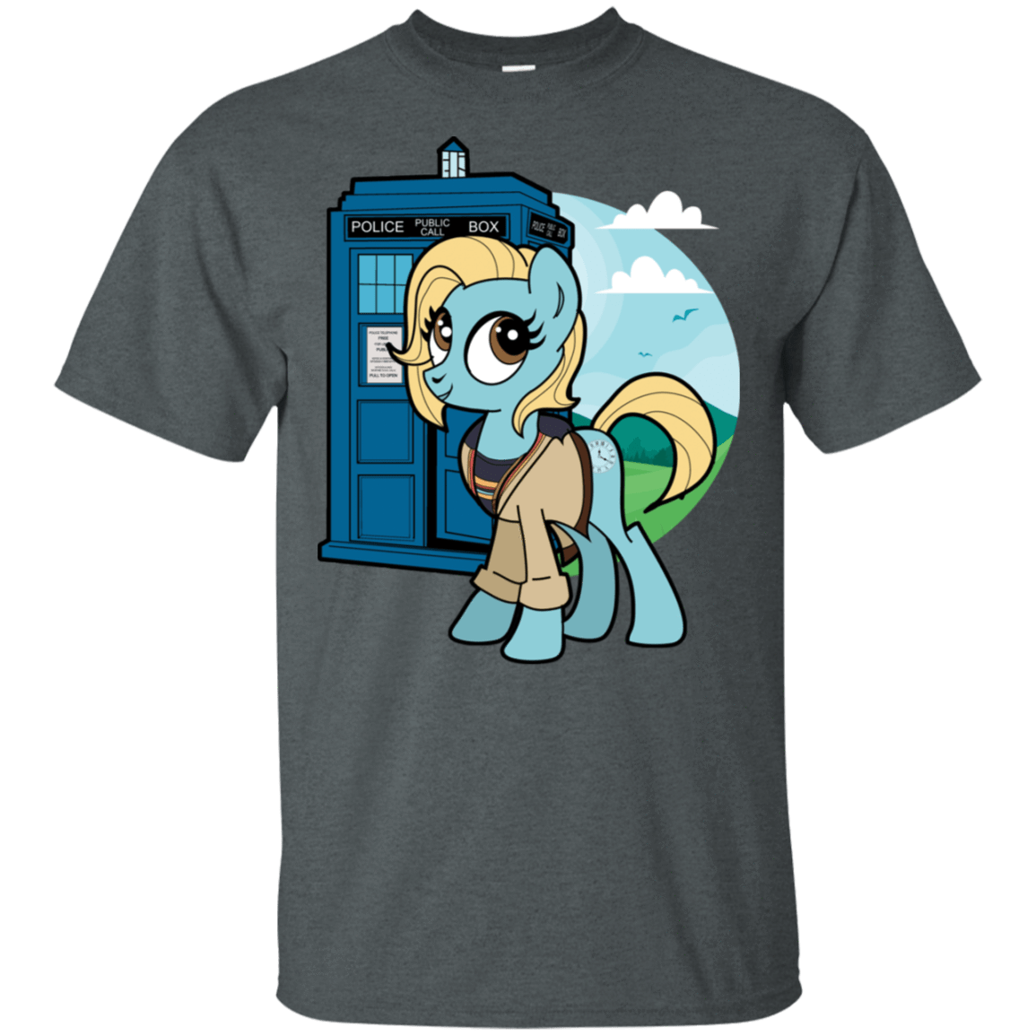 T-Shirts Dark Heather / S Doctor Whooves 13 T-Shirt