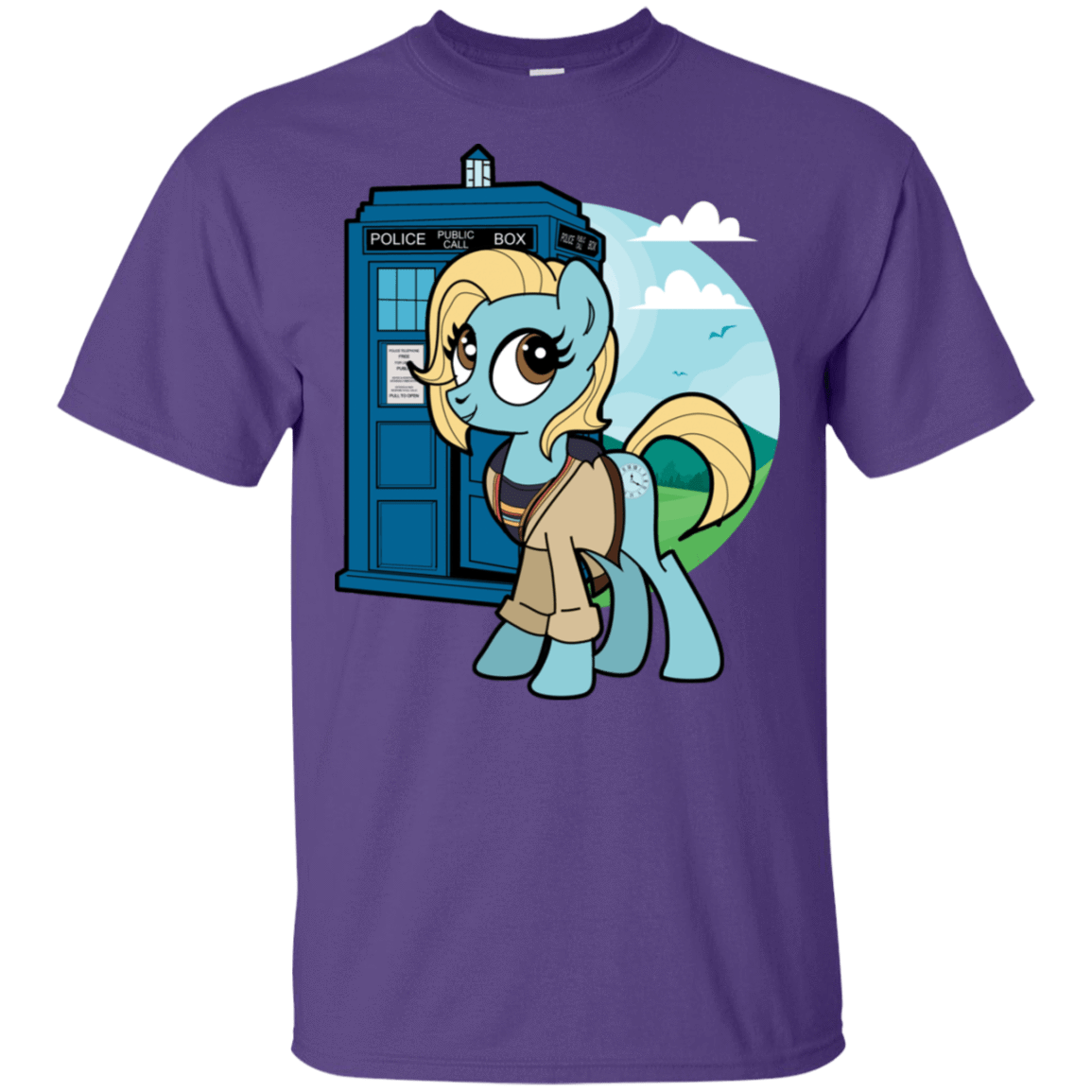 T-Shirts Purple / S Doctor Whooves 13 T-Shirt
