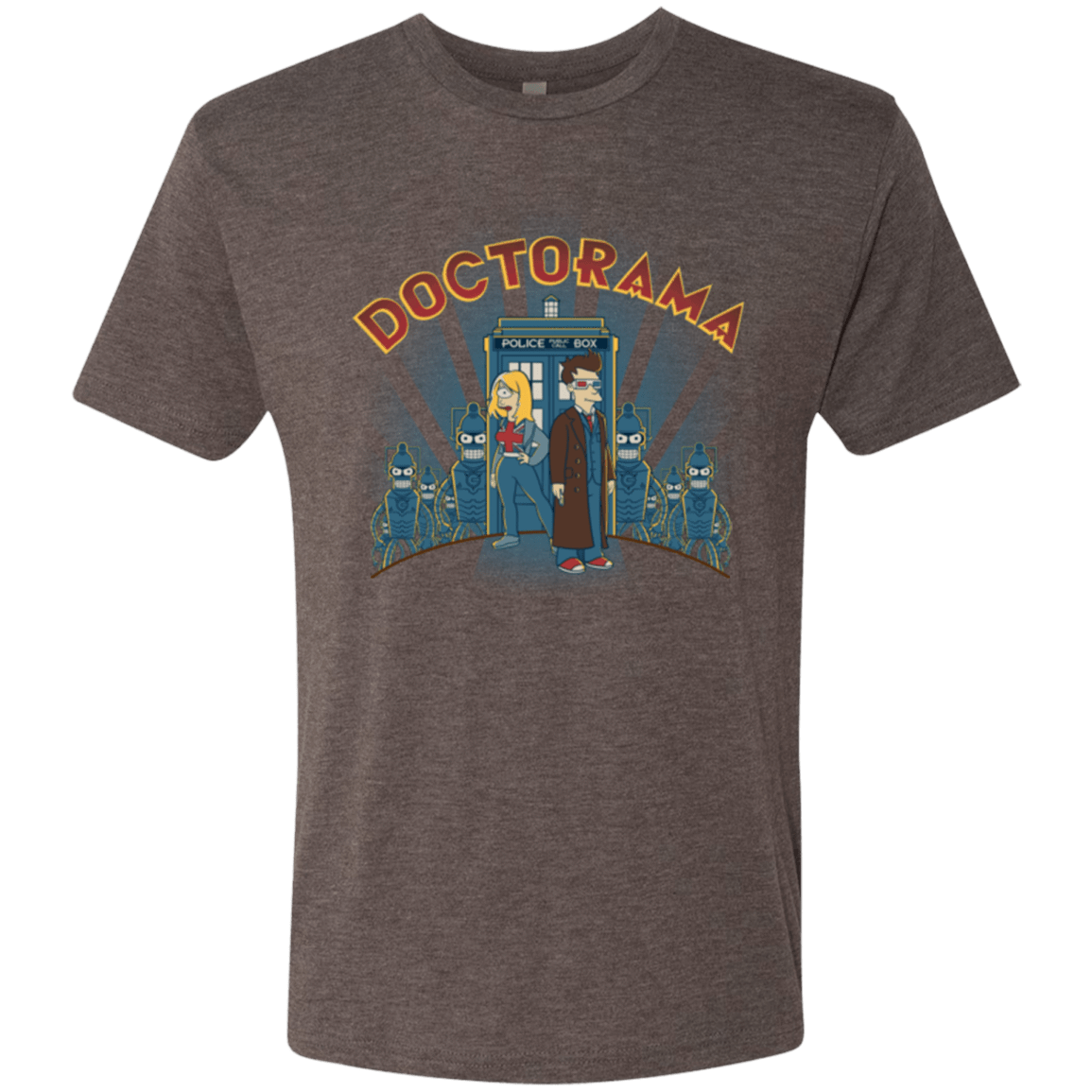 T-Shirts Macchiato / Small Doctorama (1) Men's Triblend T-Shirt