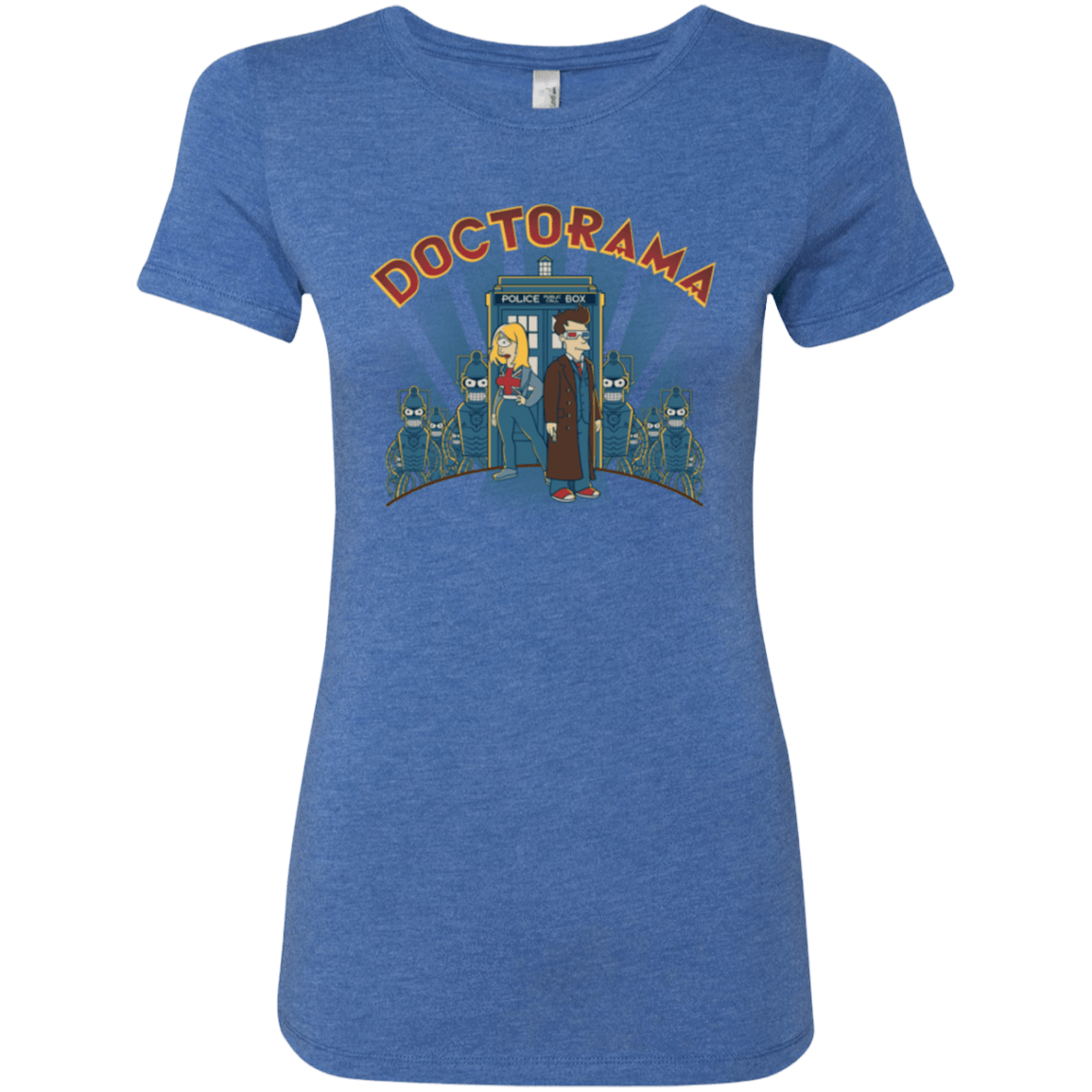 T-Shirts Vintage Royal / Small Doctorama (1) Women's Triblend T-Shirt