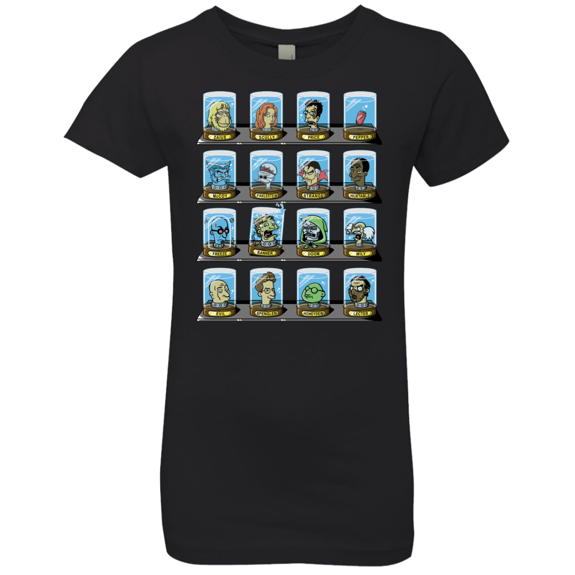 T-Shirts Black / YXS Doctorama 2.0 Girls Premium T-Shirt