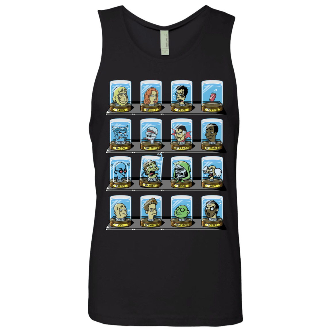 T-Shirts Black / Small Doctorama 2.0 Men's Premium Tank Top