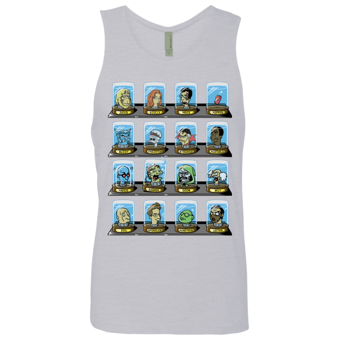 T-Shirts Heather Grey / Small Doctorama 2.0 Men's Premium Tank Top