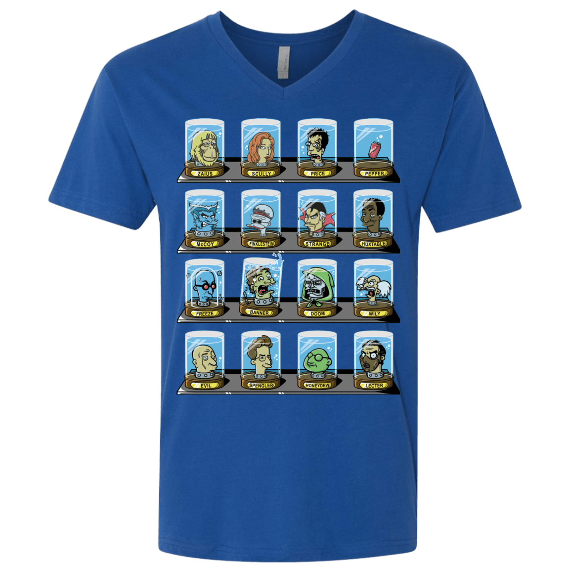 T-Shirts Royal / X-Small Doctorama 2.0 Men's Premium V-Neck