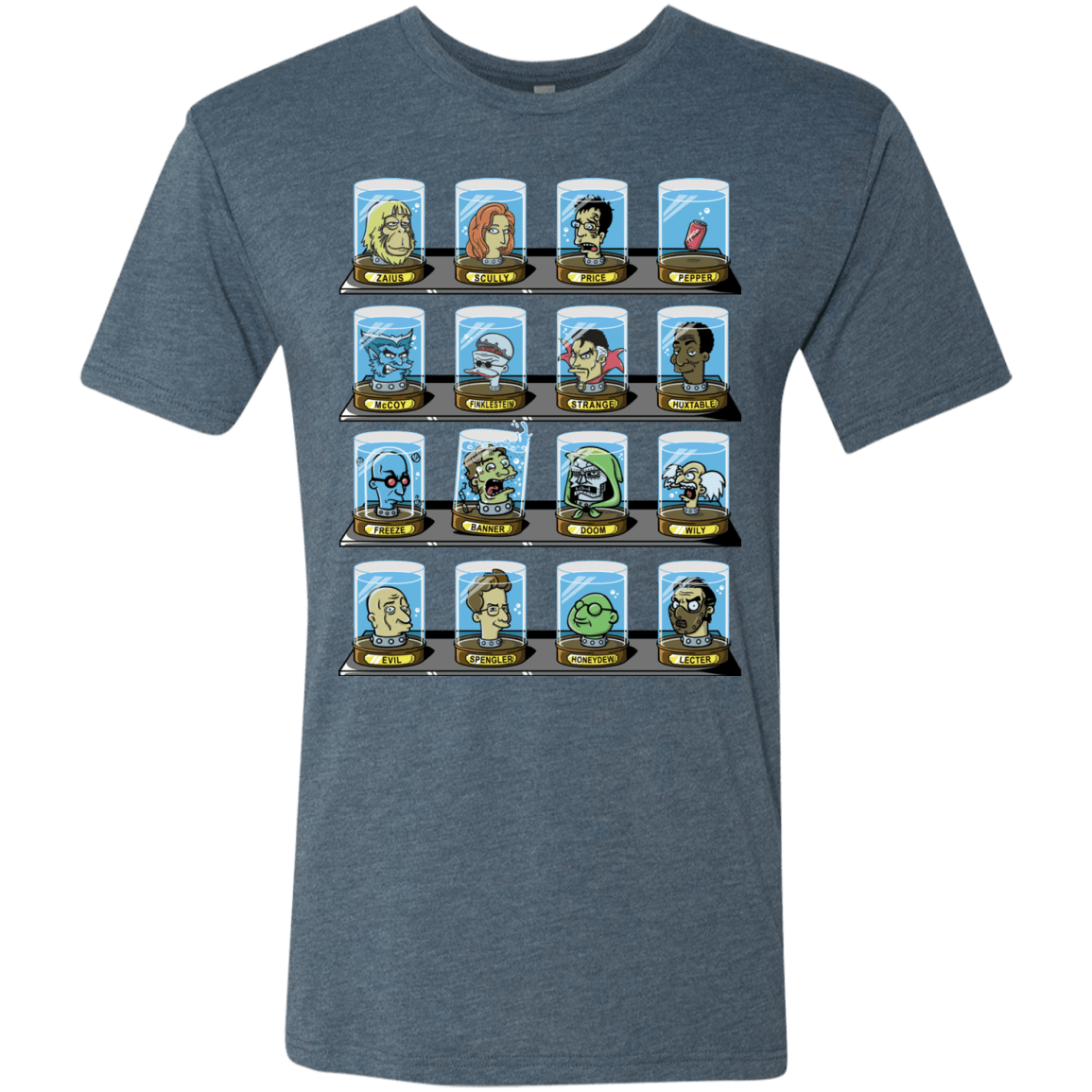 T-Shirts Indigo / Small Doctorama 2.0 Men's Triblend T-Shirt