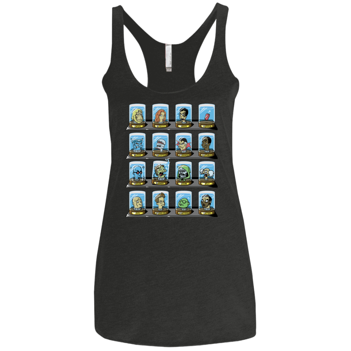 T-Shirts Vintage Black / X-Small Doctorama 2.0 Women's Triblend Racerback Tank