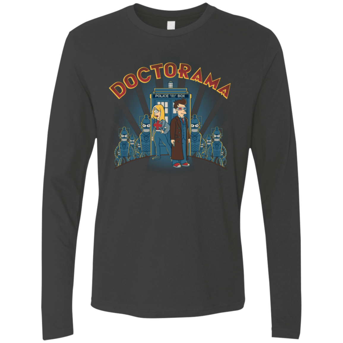 T-Shirts Heavy Metal / Small DOCTORAMA (2) Men's Premium Long Sleeve
